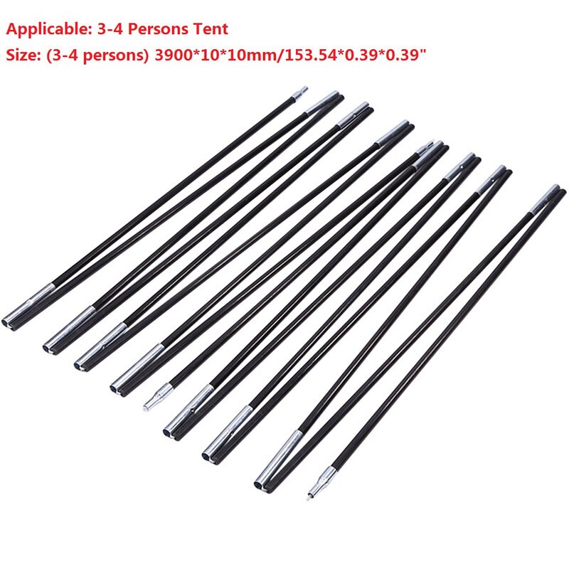 Outdoor Multifunction Tent Pole Camping Awning Rod Stand Extending Door Iron Frame Canopy Hallway Rod Tent Accessories: C