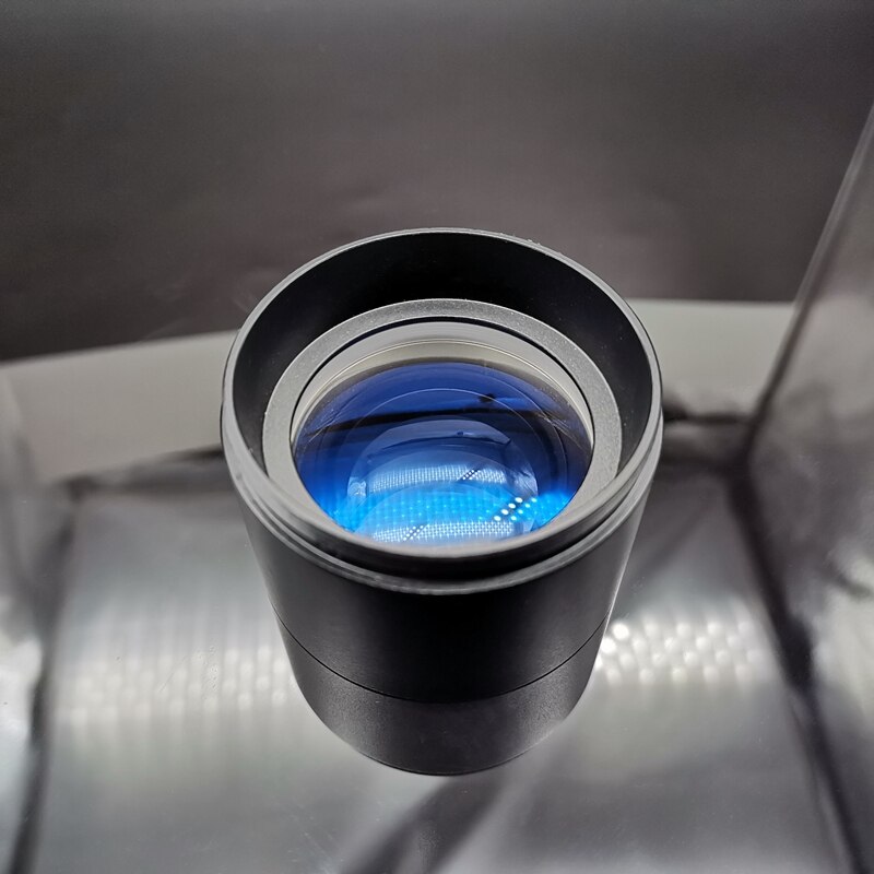 WD165 0.5X Stereo Objective Lens Microscope Auxiliary Objective Lens with Threaded Microscope Accessories