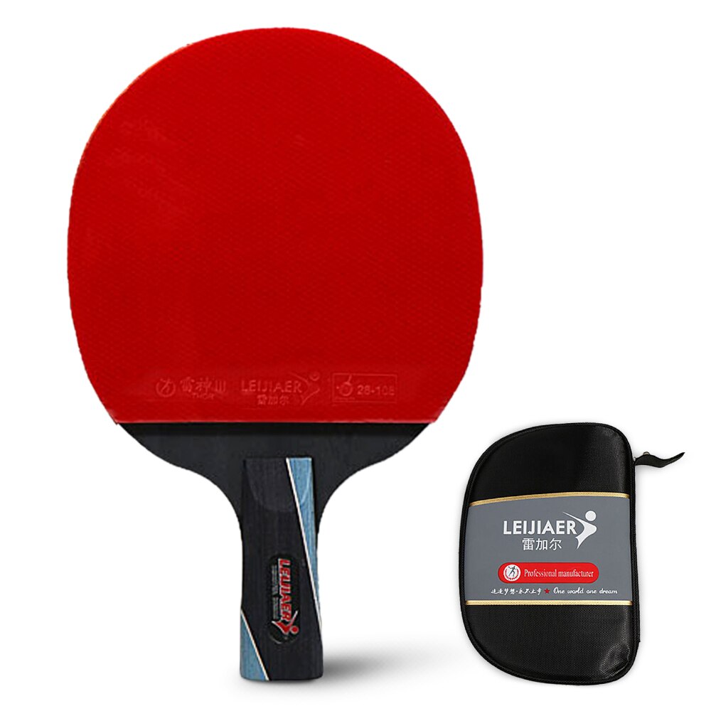 Ping Pong Paddle Table Tennis Racket Ping Pong Bat Racket Training Accessories Racket Bundle Kit with Bag