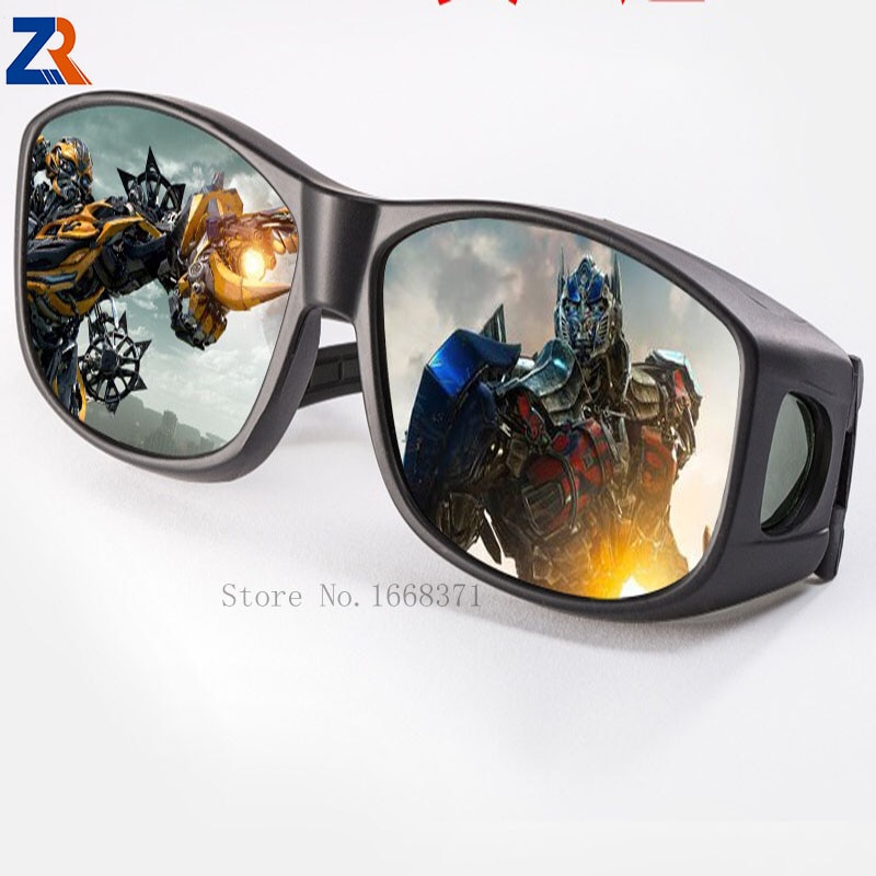 ZR 3D bril 3D polariserende polariserende non flicker stereoscopische hoge doorlaatbaarheid en Driedimensionale real fit voor Cinema