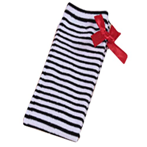 Lovely Girls Kids Toddler Bow Knee High Socks Colours Silk Bow Baby Girl Socks Striped Princess Socks 1 to 8 Years