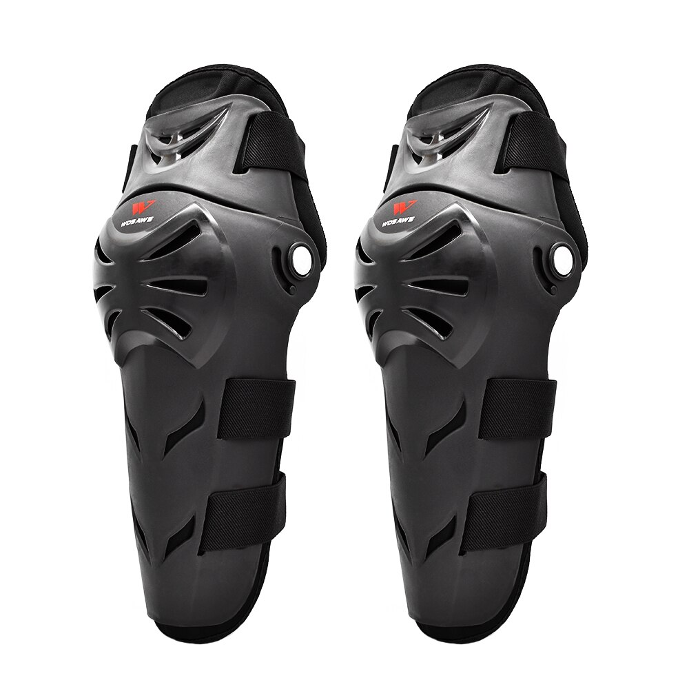 Wosawe voksen motorcykel knæbeskyttere albuebeskyttere moto racing beskyttelsesudstyr ride guard motocross motorcykel knæbeskyttere: Knæ beskyttere