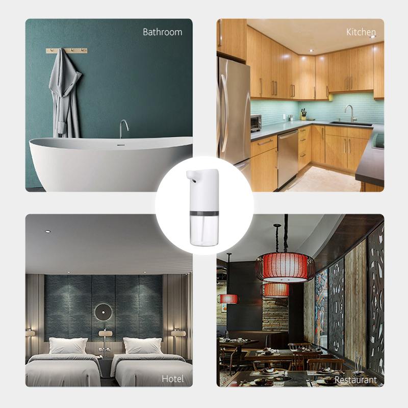 400ml Intelligent Automatic Liquid Soap DispenserSmart Sensor Liquid Soap Dispenser Hand Washing Device For Kitchen Bathroom