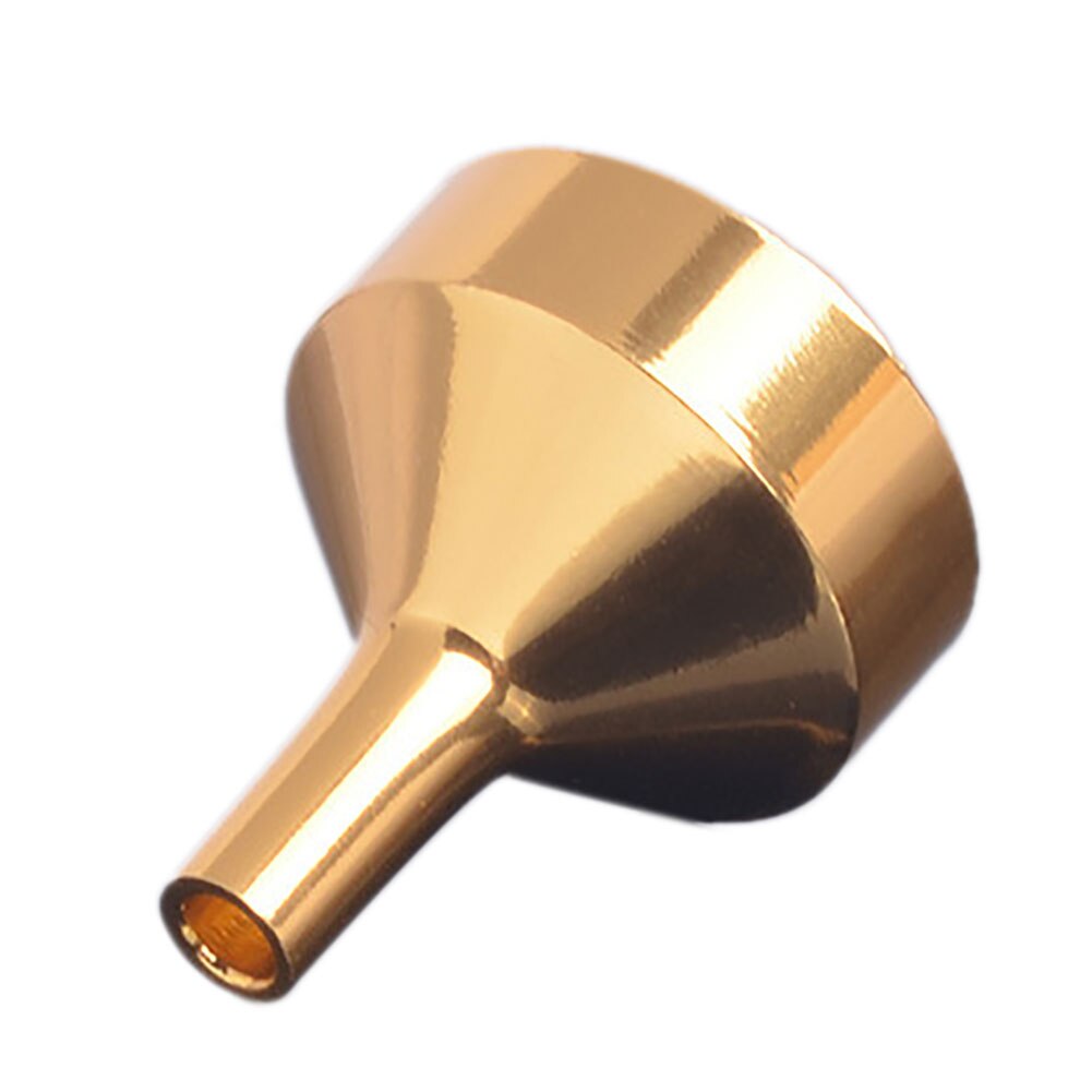 Aluminum Metal Tiny Small Funnel Pipette for Filling with Funnel Minature Funnel for Perfume Atomiser and Essential Oil: GD