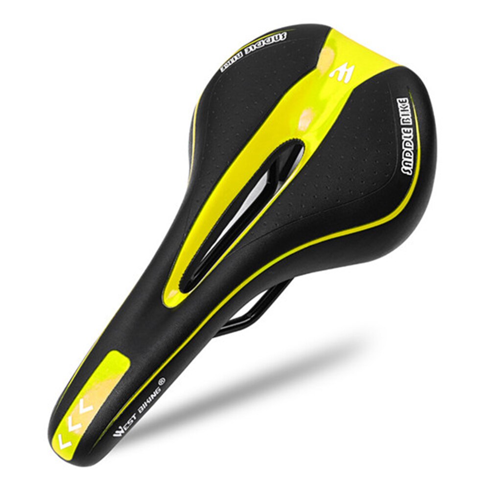 WEST BIKING Bicycle Seat Saddle MTB Road Bike Saddles Mountain Bike Racing Saddle PU Breathable Soft Seat Cushion