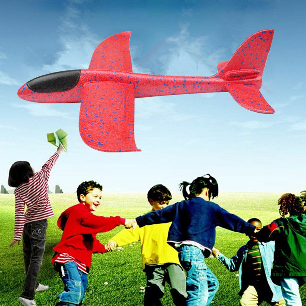 Avion à lancer à la main en mousse Epp 14*15 pouces, lancement en extérieur, planeur, jouet pour enfants,