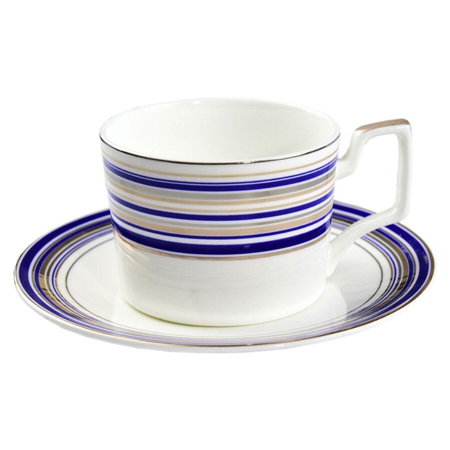 Bone china Coffee Cups Set Ceramic Tea cups Set Porcelain Tea Mugs: F