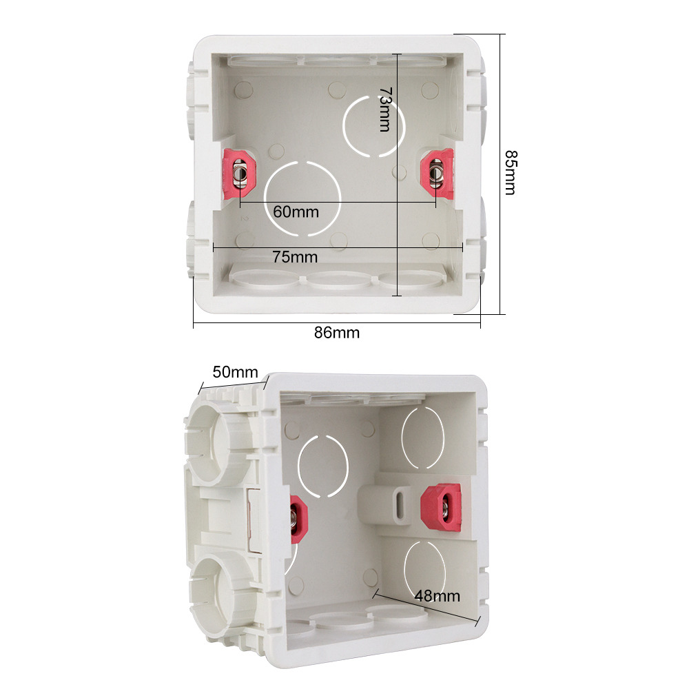 86mm*85mm*50mm Wall Mounting Box Internal Cassette... – Vicedeal
