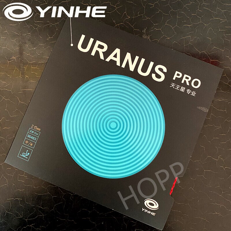 Yinhe uranus pro (fábrica sintonizada) pagode forma pips-para fora tênis de mesa de borracha urano provincial original yinhe ping pong esponja