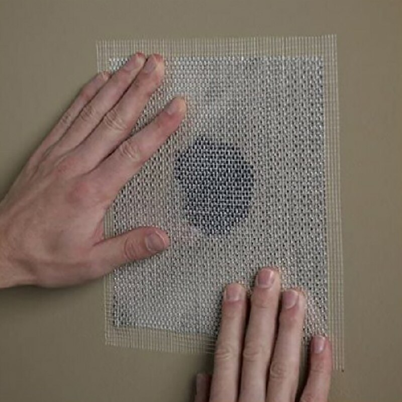 Gypsum Board Repair Patch Self-Adhesive Wall Repair Patch (6 Inches x 6 Inches 10 Pack)