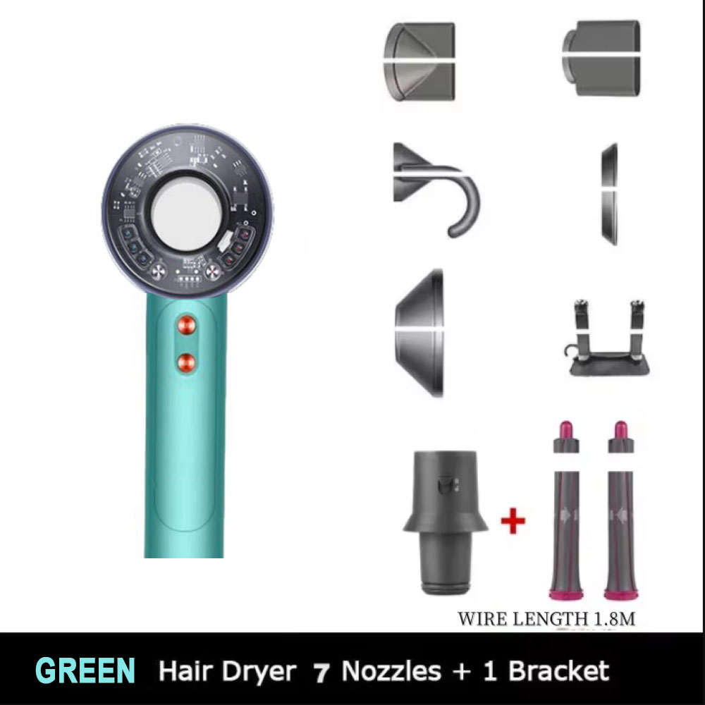 High-speed Hair Dryer High-power Multifunctional Hair Dryer Negative Ion Hair Care Styling Leafless Hair Dryer