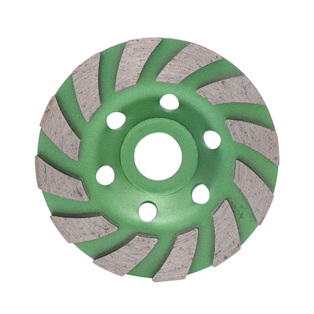 Diamond Grinding Wheel Granite Stone Ceramics Tools Disc Bowl Shape Grinding Cup Concrete Granite Stone Ceramics Tools: Green