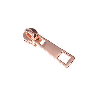 Deslizadores de cremallera para manualidades, Kit de reemplazo de reparación de bolsas de ropa, cabeza de cremallera de Metal, 10 unids/paquete 5 #: Rose red