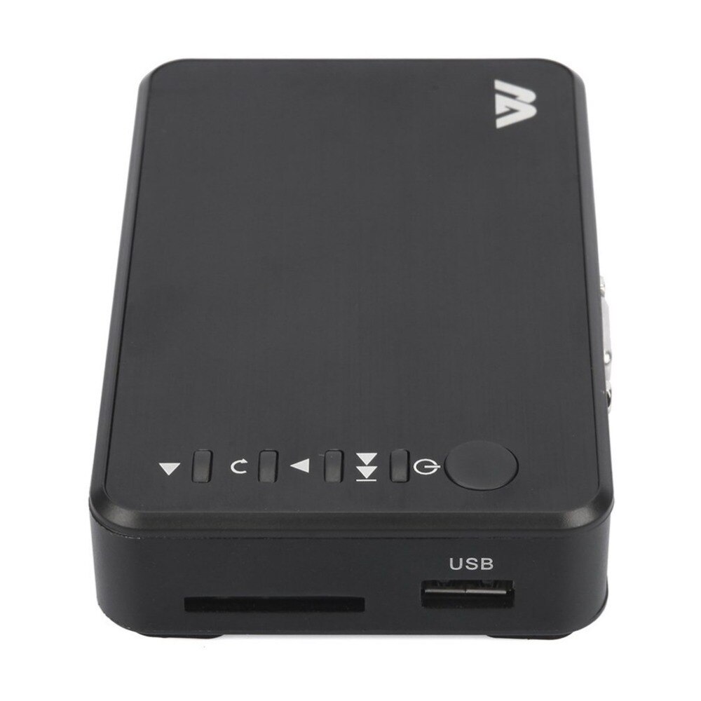Lecteur multimédia Full HD Mini lecture automatique Full HD 1920x1080 HDMI VGA AV disque dur USB U disque SD/SDHC/MMC carte dernière F10 lecteur externe