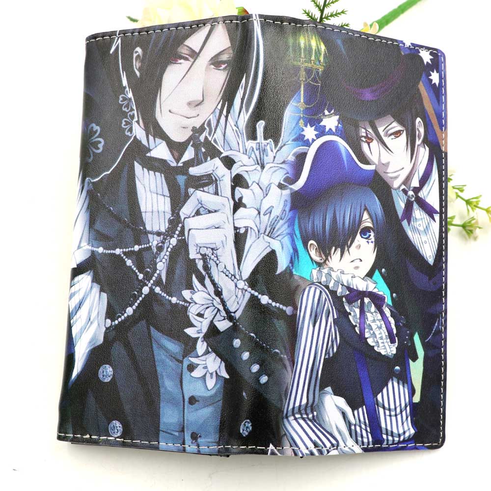 Kuroko no Basket Anime Portafoglio In Pelle Sintetica Macchie Solari basket Supporto di Carta Della Borsa Kuroko Tetsuya/Kagami Taiga Sacchetto Dei Soldi: Black Butler