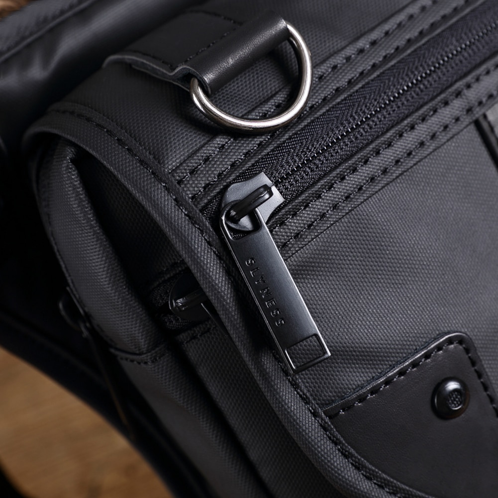 Bolsa de pierna de viaje para hombre, ligera, impermeable, para acampar al aire libre, hombro, cintura, pecho, diario