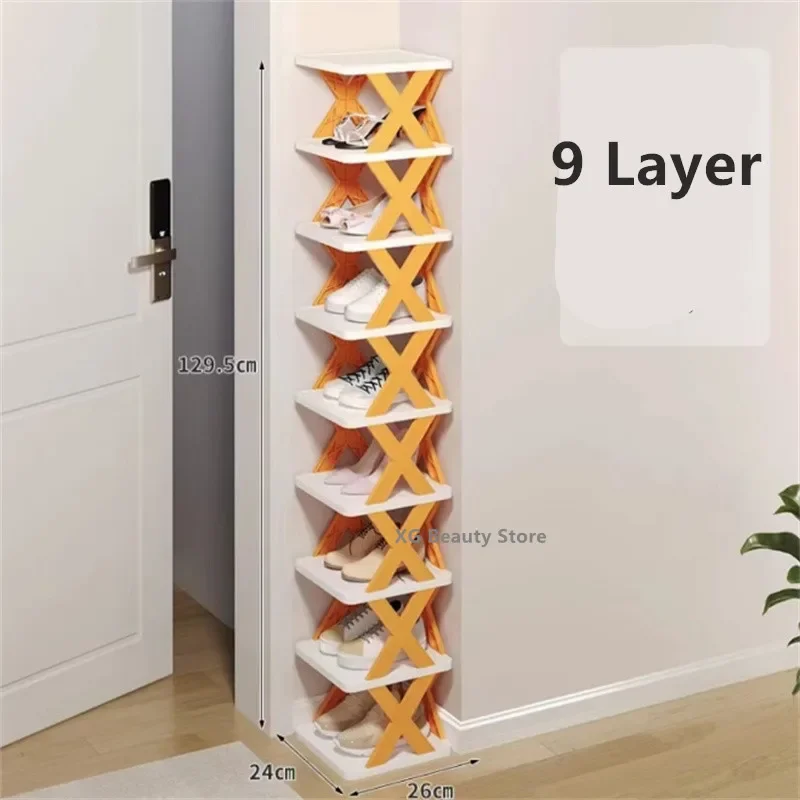 Shoes Racks Storage Organizer Detachable Shoe Racks Saves Family Household Rack Multi Layer Simple Shoes Shelf Color Cabinet
