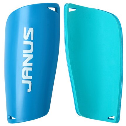 1 paire protège-tibia sport Football Football jambières gardien de but formation protecteur tibias: Bleu / L