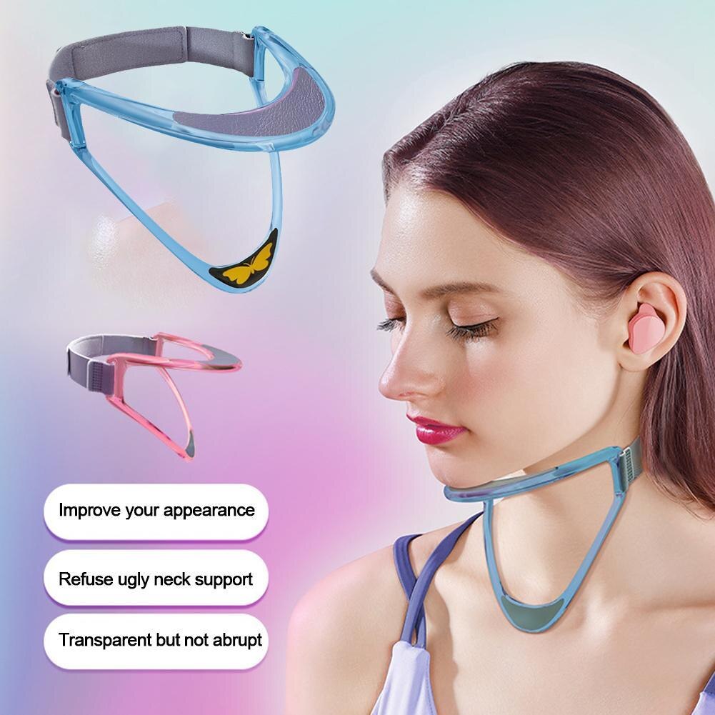 Neck Posture Corrector Cervical Support Anti-hunchback Cervical Vertebra Traction Device Fixation Bracket Forward Correction