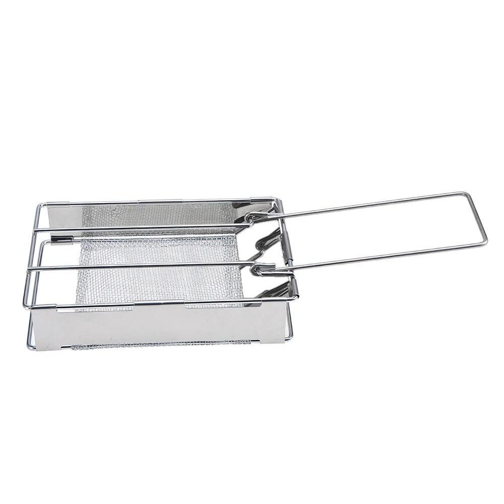 Grille pain grille inox grille pain Portable plein air Camping pain grille pain randonnée pique nique pain Toaste Grill
