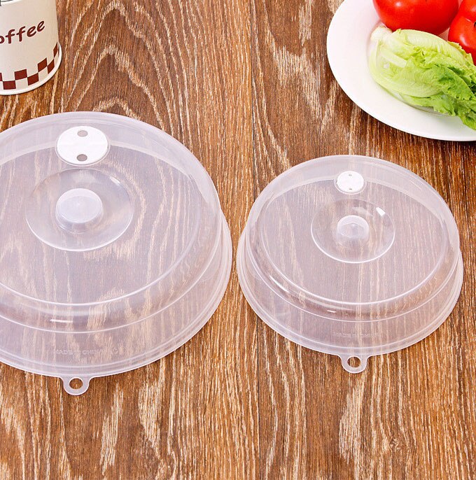 Tapa de sellado de plástico para almacenamiento de alimentos tapa de horno de microondas, tapas de platos para refrigerador, placa, tapa para polvo, herramienta de cocina