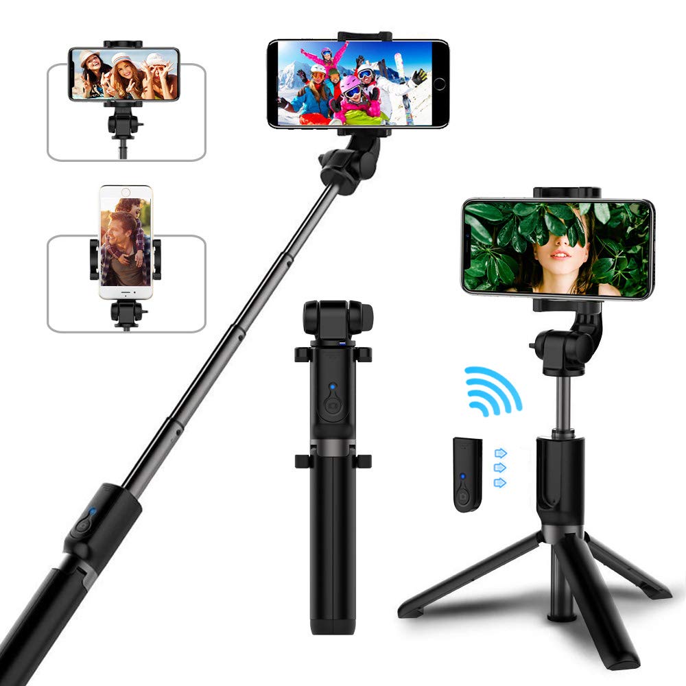 Bluetooth Selfie Stick Met Statief Plastic Lichtmetalen Self Stick Selfiestick Telefoon Smartphone Selfie-Stick Voor Iphone Samsung Huawei