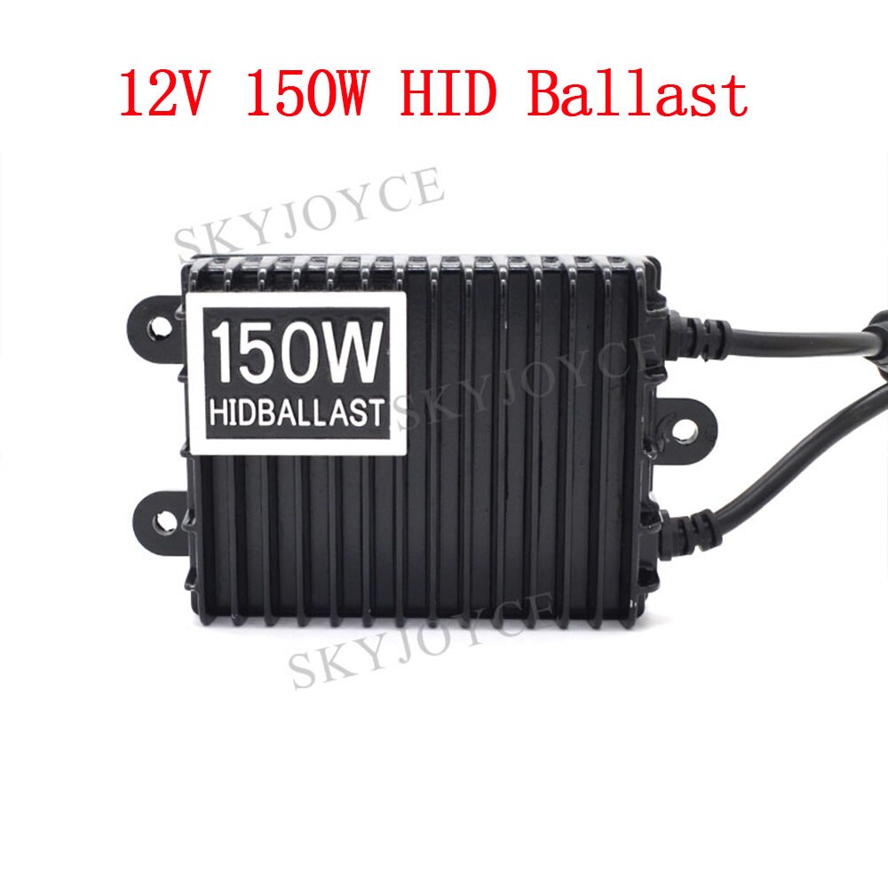Balasto de bombilla HID de alta potencia, 75W, 100W, 150W, para bombilla H1, H3, H4, H7, H11, 9005, 9006, D2H, Faro de coche, balasto HID de CA de 12V