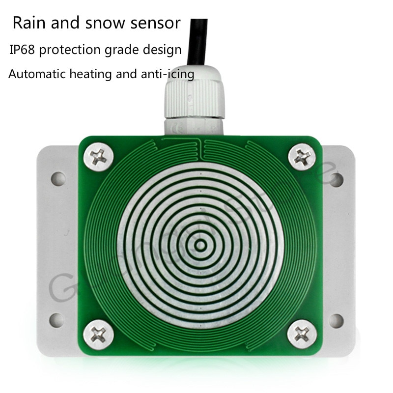 485 Rain and Snow Sensor Meteorological Station Rainwater and Snowfall Induction Detection Heating Anti-icing Switch Quantity