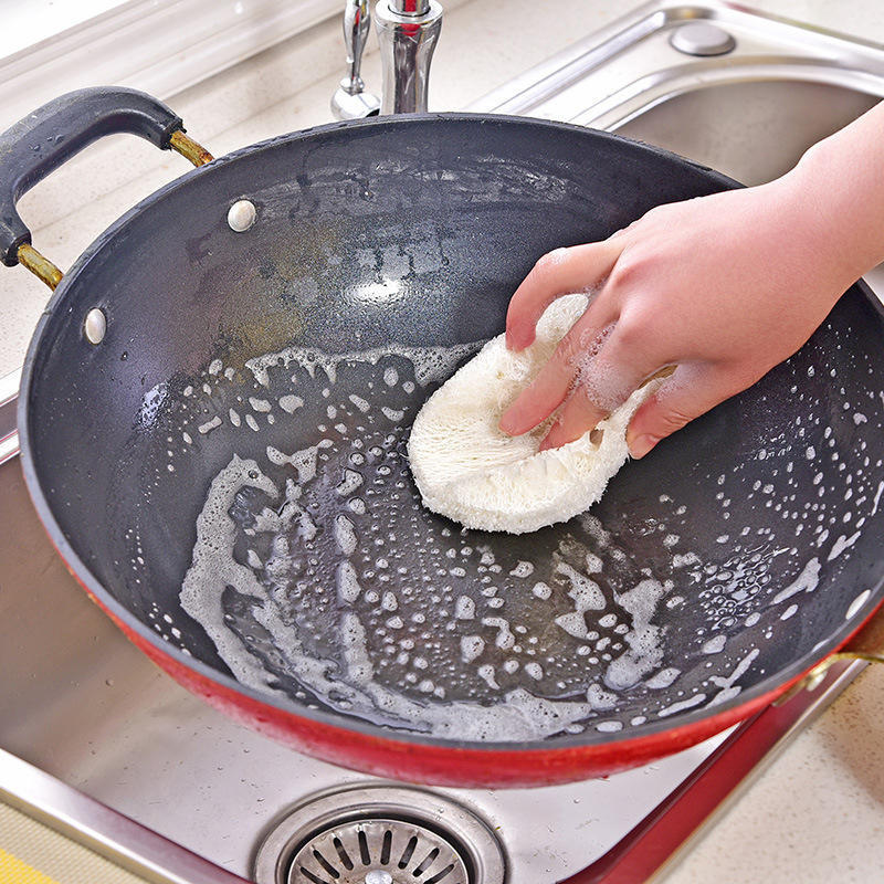 Natural Loofah Luffa Bath Shower Sponge SPA Body Scrubber Horniness Remover Bathing Massage Home Kitchen Cleaning Supplie