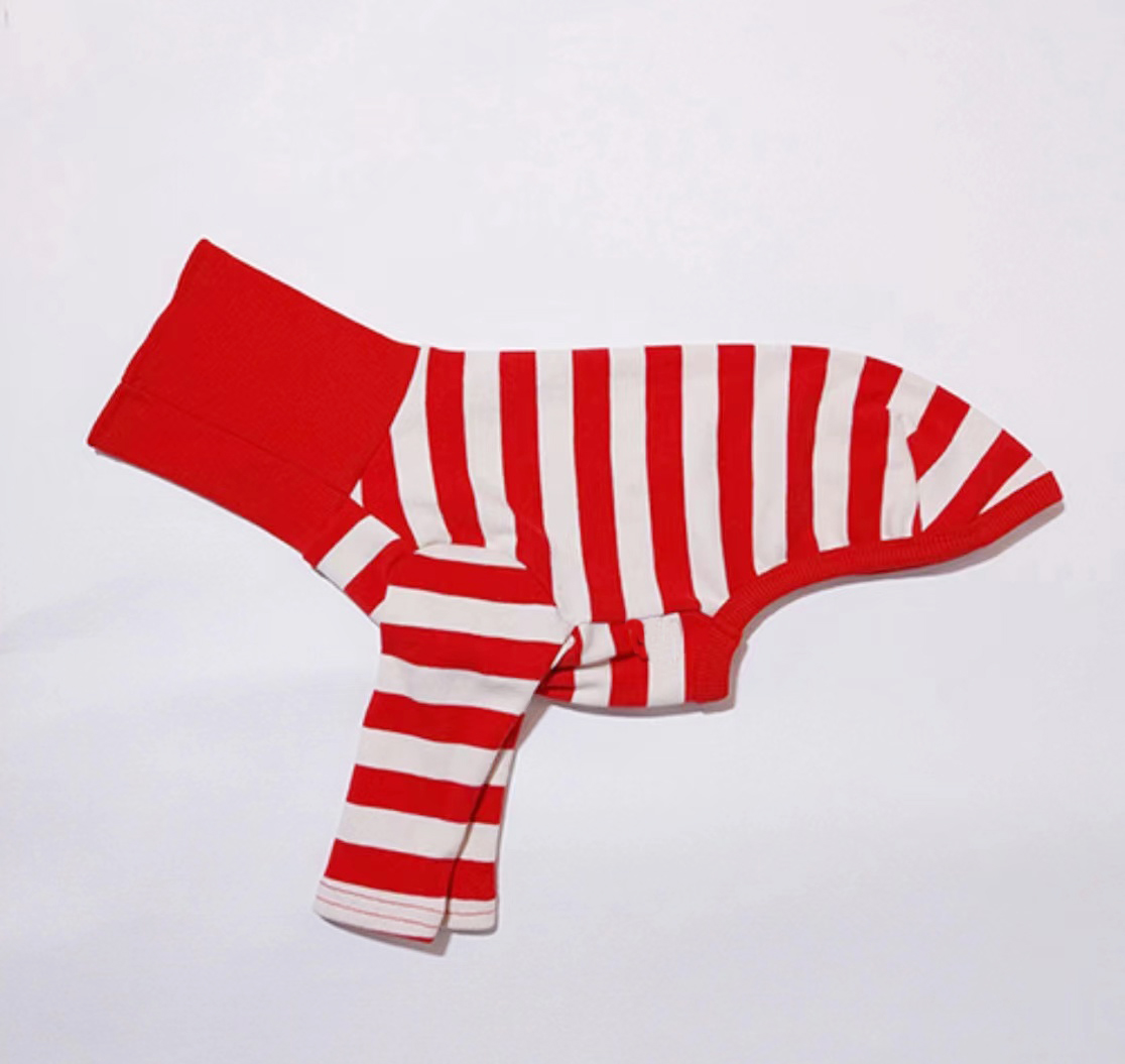 Bonito gola alta colorblock galgo italiano roupas de algodão estiramento filhote de cachorro roupas whippet/bellington médio cão roupas para animais de estimação: XXXL / Vermelho