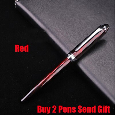Business Writing Ink Fountain Pen Office Executive Fast Writing Pen 741 Buy 2 Pens Send: Red