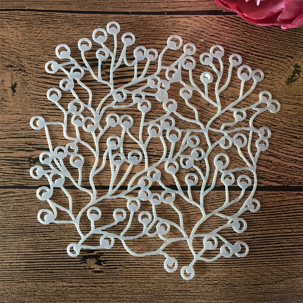 8 Teile/satz 13*13cm Blumen Blätter Rose Pflaume DIY Schichtung Schablonen Malerei Sammelalbum Färbung Präge Album Dekorative Vorlage