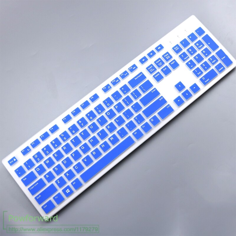 Tastatur Abdeckung haut Schutz für Dell KM636 Drahtlose Tastatur & Dell KB216 Verdrahtete Tastatur Wasserdichte Protector Haut