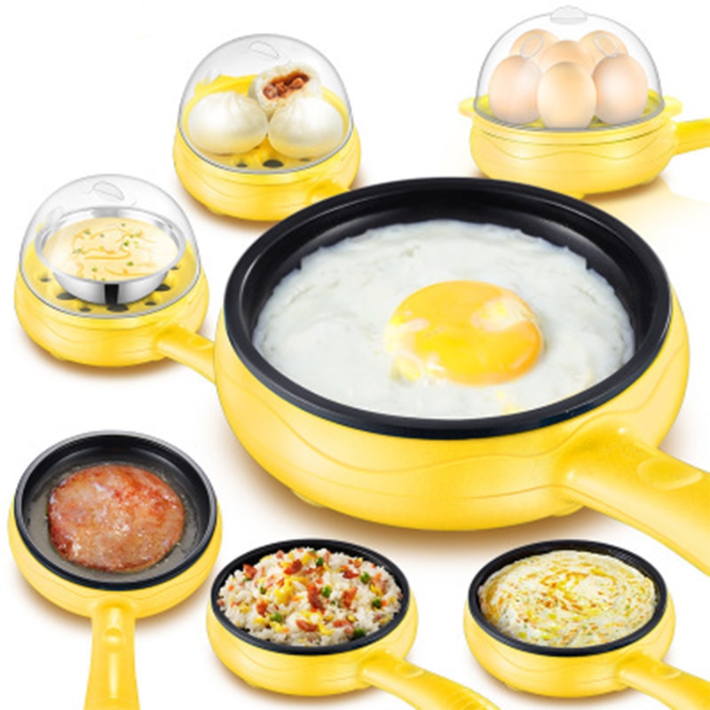 Multifunctional egg cooker automatic cut off induction cooker American standard 110V / European standard 220V household breakfas