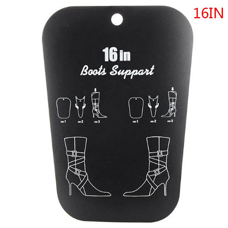 Women And Men Black Boots Boot Shaper Stands Form Inserts Tall Boot Support Keep Boots Tube Shape: 1pcs  16in