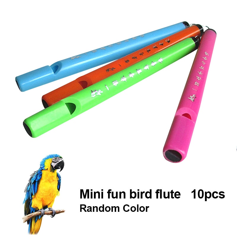 10 Pcs Vogels Fluit Fluitje Muziek Educatief Gereedschap Plastic Nostalgische Muziek Speelgoed Kinderen BHD2