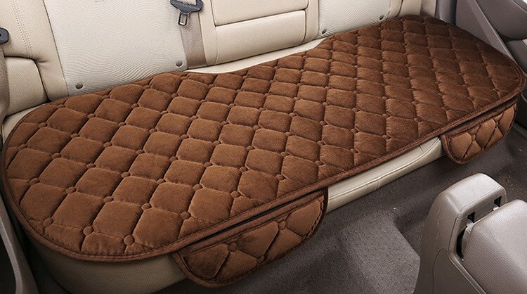 Stof Auto Bekleding Vier Seizoenen Voor Achter Vlas Kussen Ademende Protector Mat Pad Auto accessoires Universele Voor Alle Model