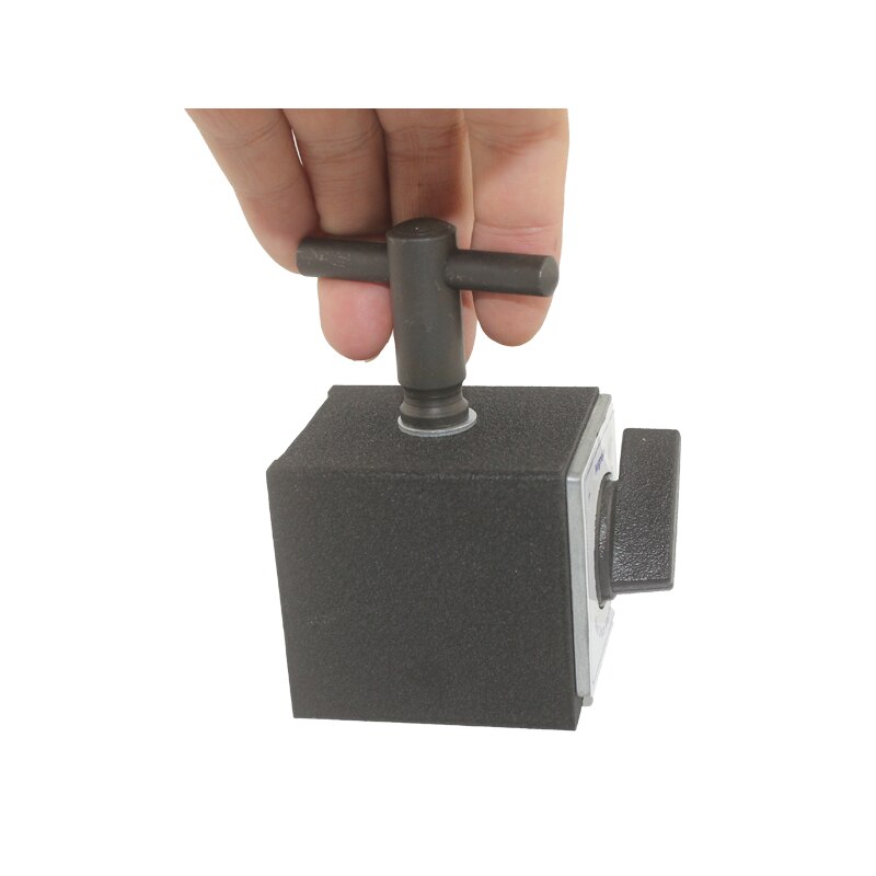 80kg holding force dial indicator stand base Switch on off permanent manual handle magnetic lifter