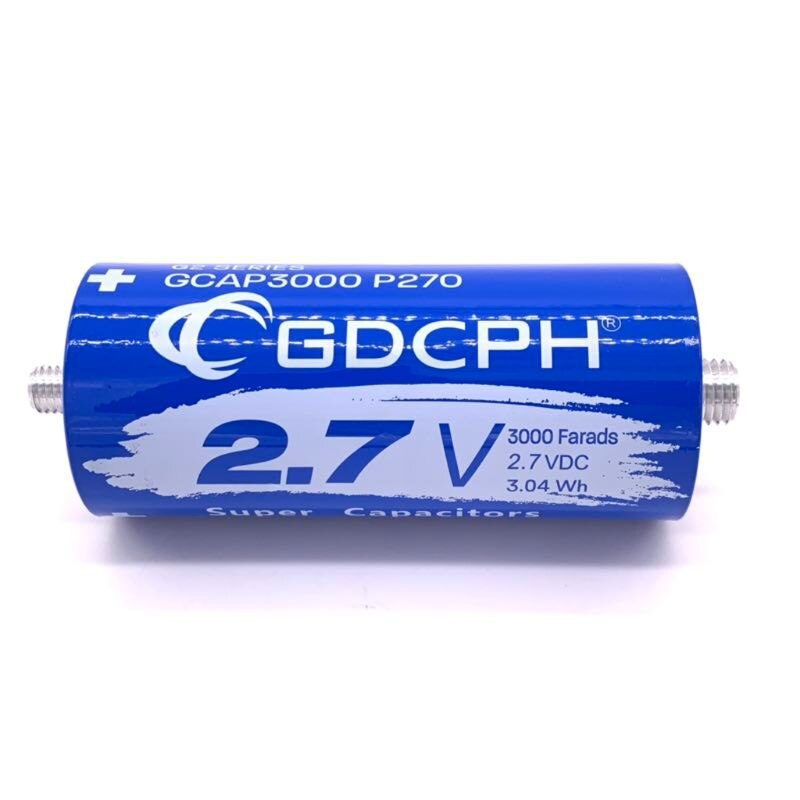 2,7 V 3000F Super Farad Kondensator 136x60mm Lange Fuß Niedrigen ESR Hohe Frequenz Ultrakondensator für Auto Energie versorgung Automobil