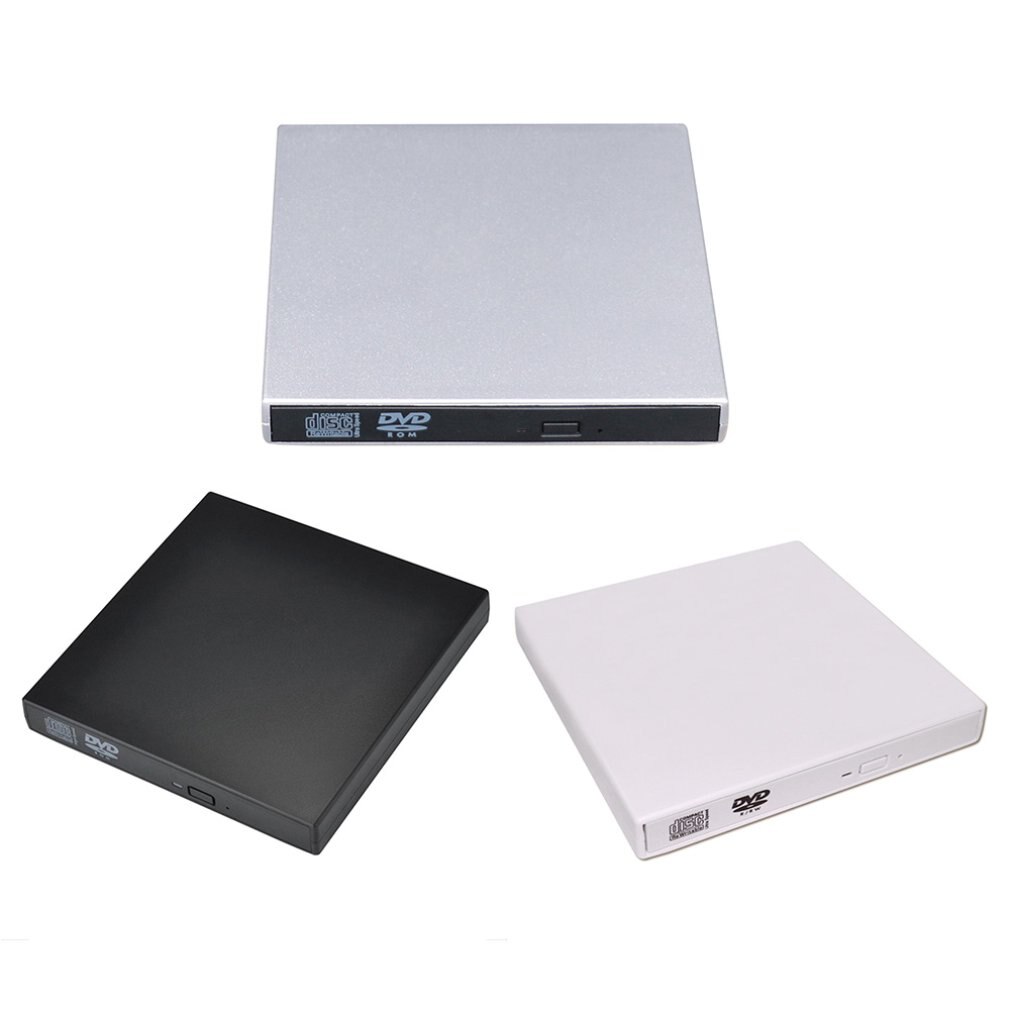 USB External CD-RW Burner DVD/CD Reader Player Optical Drive for Laptop Computer