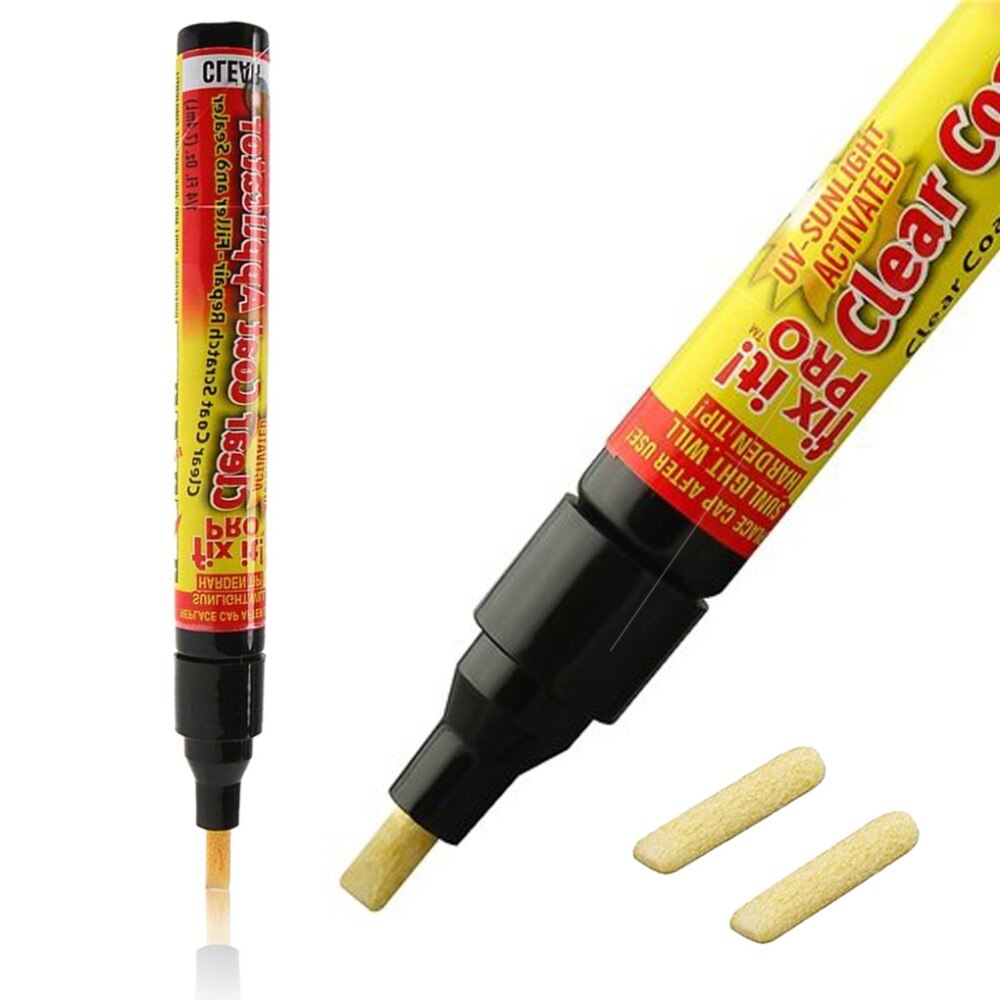 50pcs Car Clear Coat Applicator Fix It Pro Clear Car Scratch Repair Remover Pen Car-styling cleaning tools
