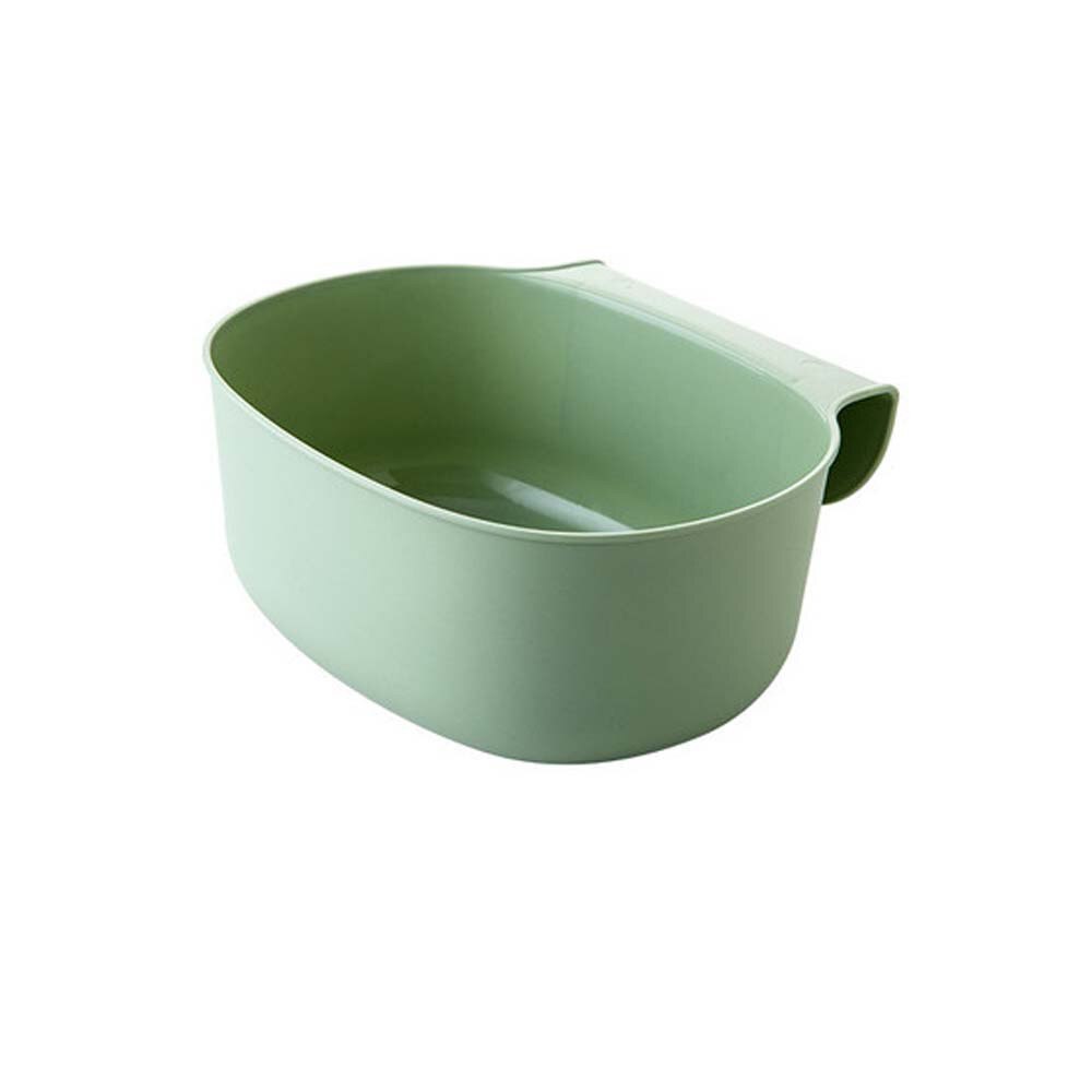 Rubbish Bin Trash Can Kitchen Cabinet Door Hanging Garbage Can Kitchen Rubbish Storage Box Waste Bin basurero cocina #BL1: Green