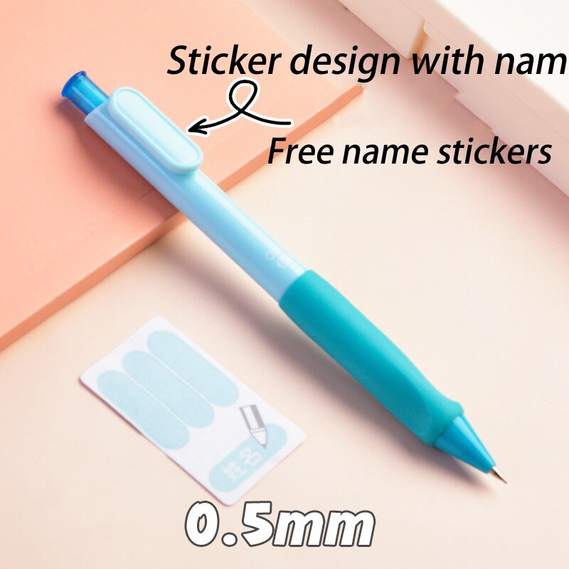 Lápices mecánicos de papelería para niños, útiles de papelería para pupila, bolígrafos pequeños y creativos, mecánicos: figure 2