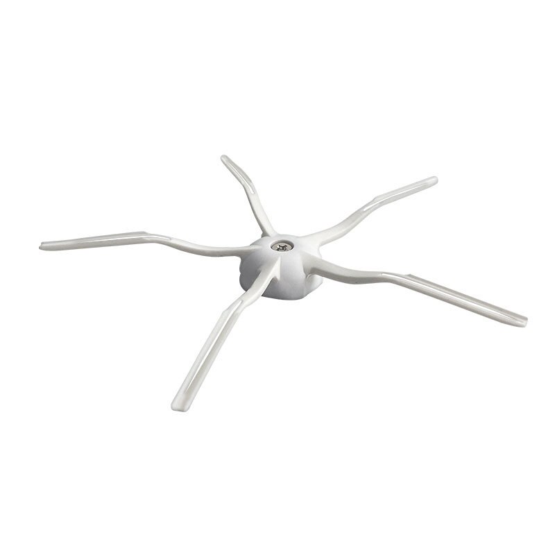 Cepillo lateral blanco de 5 brazos para Xiaomi MI Robot, piezas de aspiradora para Roborock S50, S51, S55, S5 MAX, S6, Xiaowa E35, E2, 2 uds.