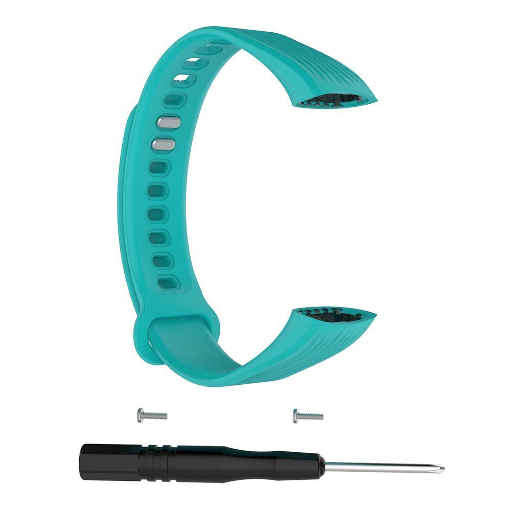 Kleurrijke Vervanging Wrist Band Horloge Band Silicone Rubber Horlogeband Smart Accessoires voor Huawei Honor Band 3 Smart Armband: 天空蓝