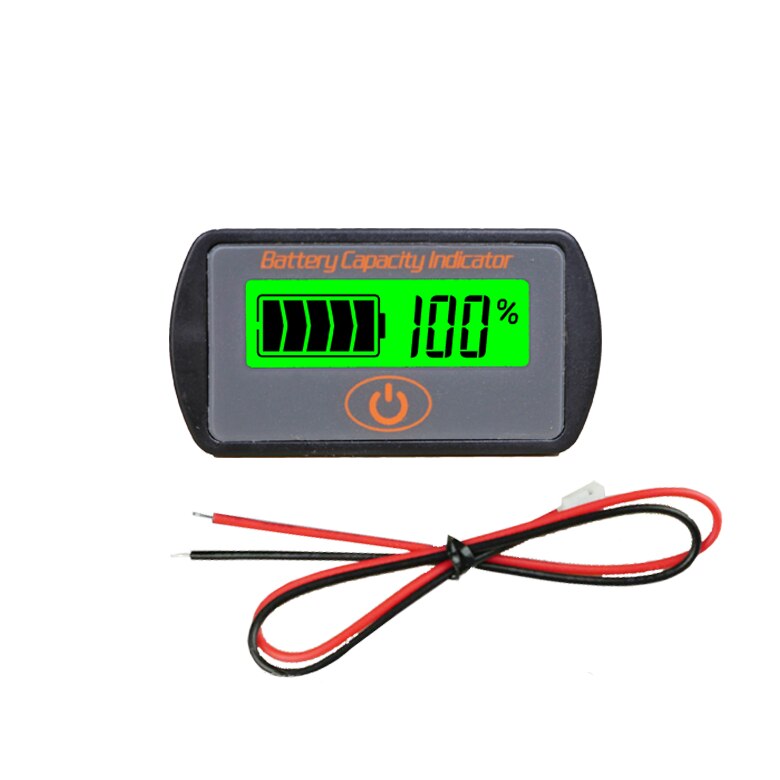 Touch Knop Multifunctionele Lithium Ion Batterij Auto Lood-zuur Batterij Capaciteit Indicator Tester LCD Batterij Meter Voltmeter