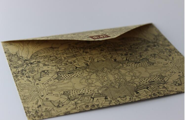 10pcs/lot Vintage Retro Kraft Paper Envelope for Business Card Style