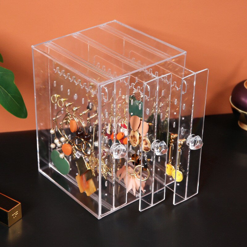 Acrylic Earring Storage Box Earring Display Rack E... – Grandado
