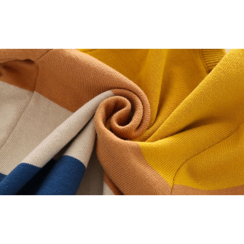 Pull en tricot avec imprimé d'animaux pour bébé, pull pour garçon et fille, 2-8T, collection automne et hiver