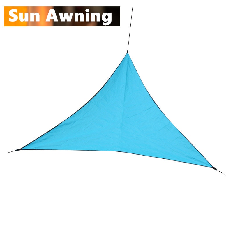 Wasserdichte Markise Baldachin Dreieck sonne Markise Schatten Ich bin Freien Garten Zelt Terrasse Schwimmbad Camping Picknick Segel Sonne Schutz 3x3m 4x4m 6x6m